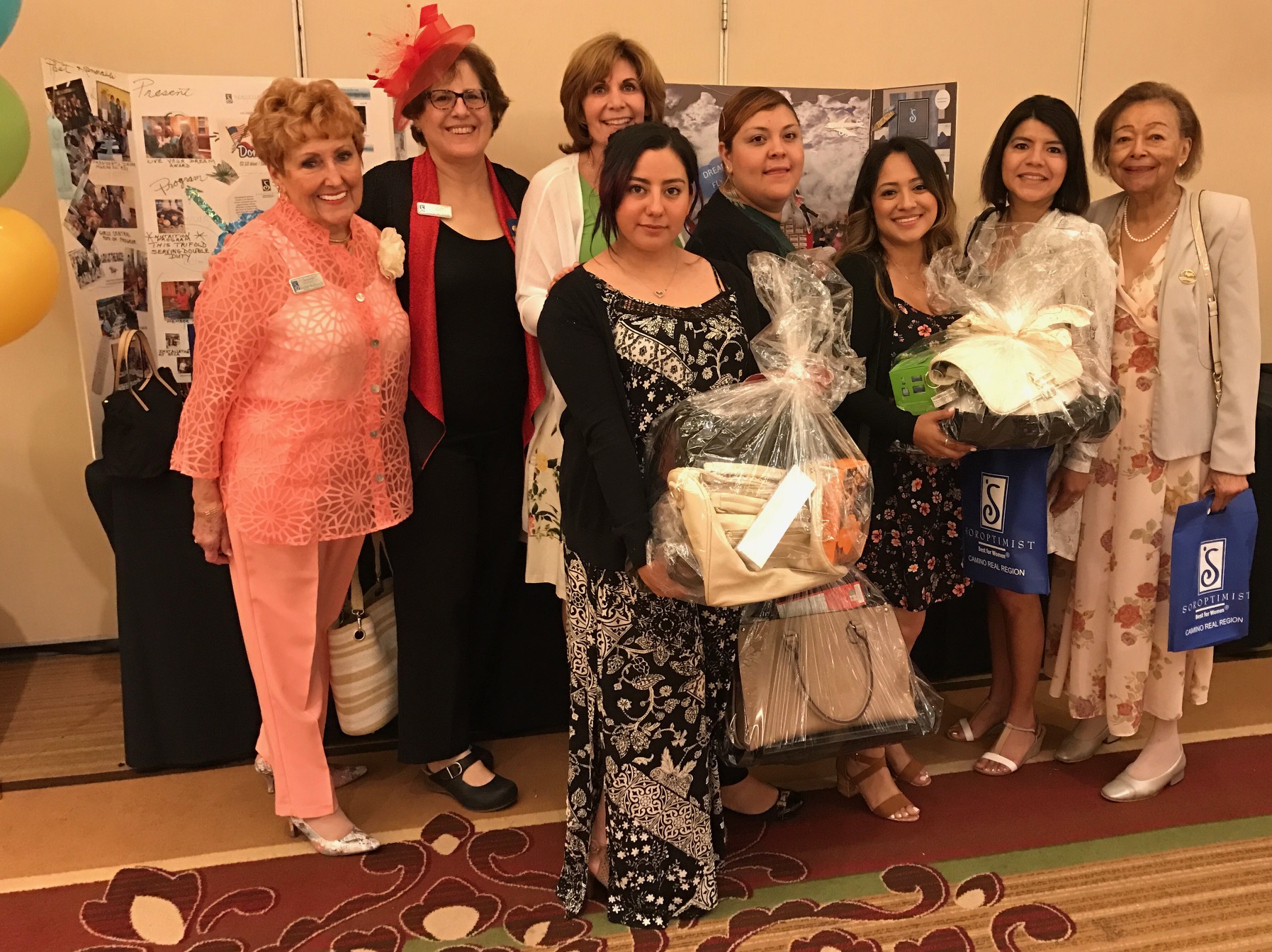 Live Your Dream Winners at Camino Real Spring Conference