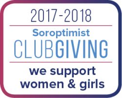 Soroptimist Club Giving Badge